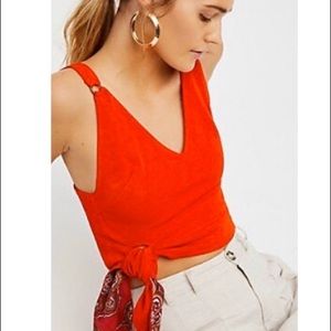 Paisley Free People Tank